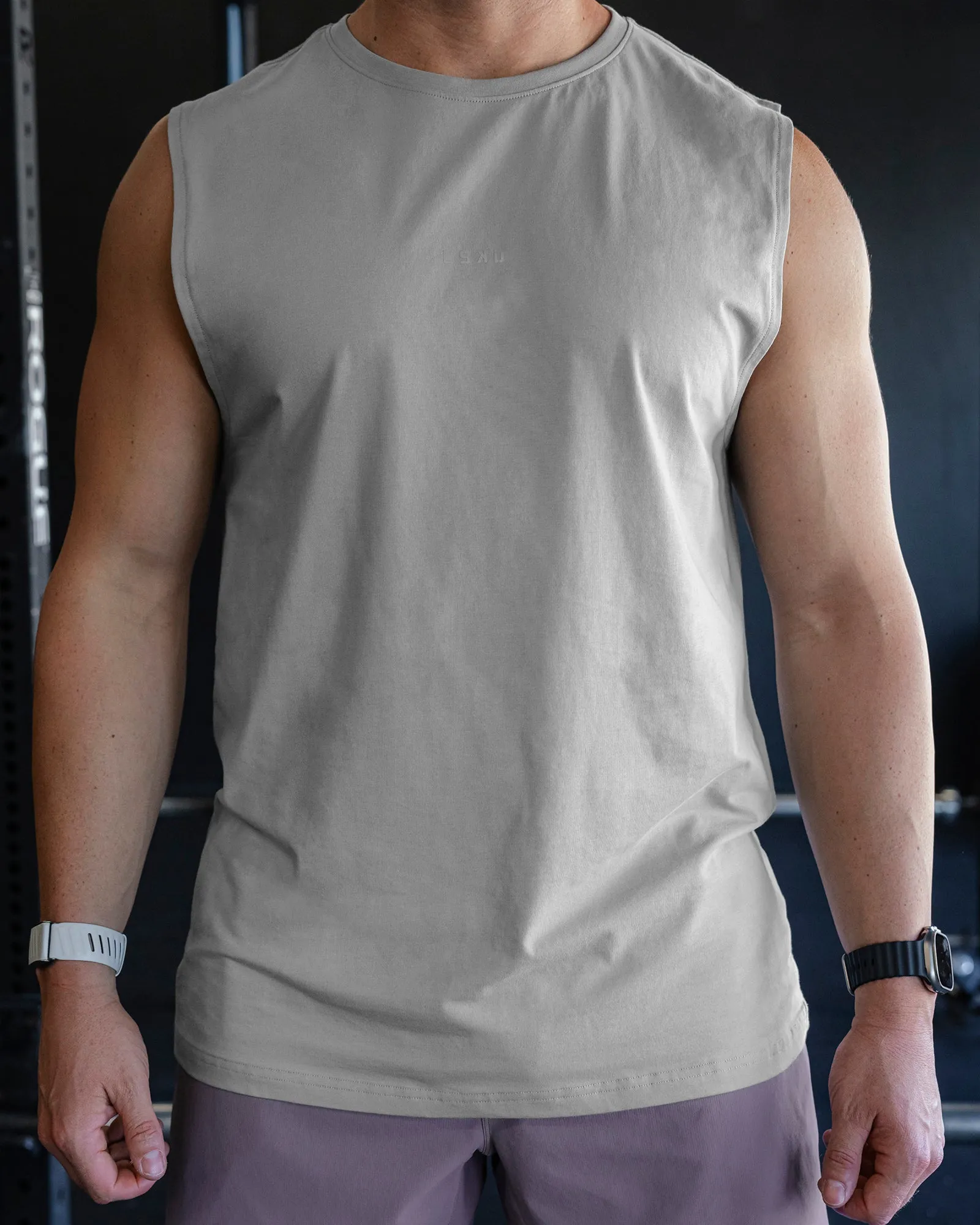 Base FLXCotton Tank - Circular Grey