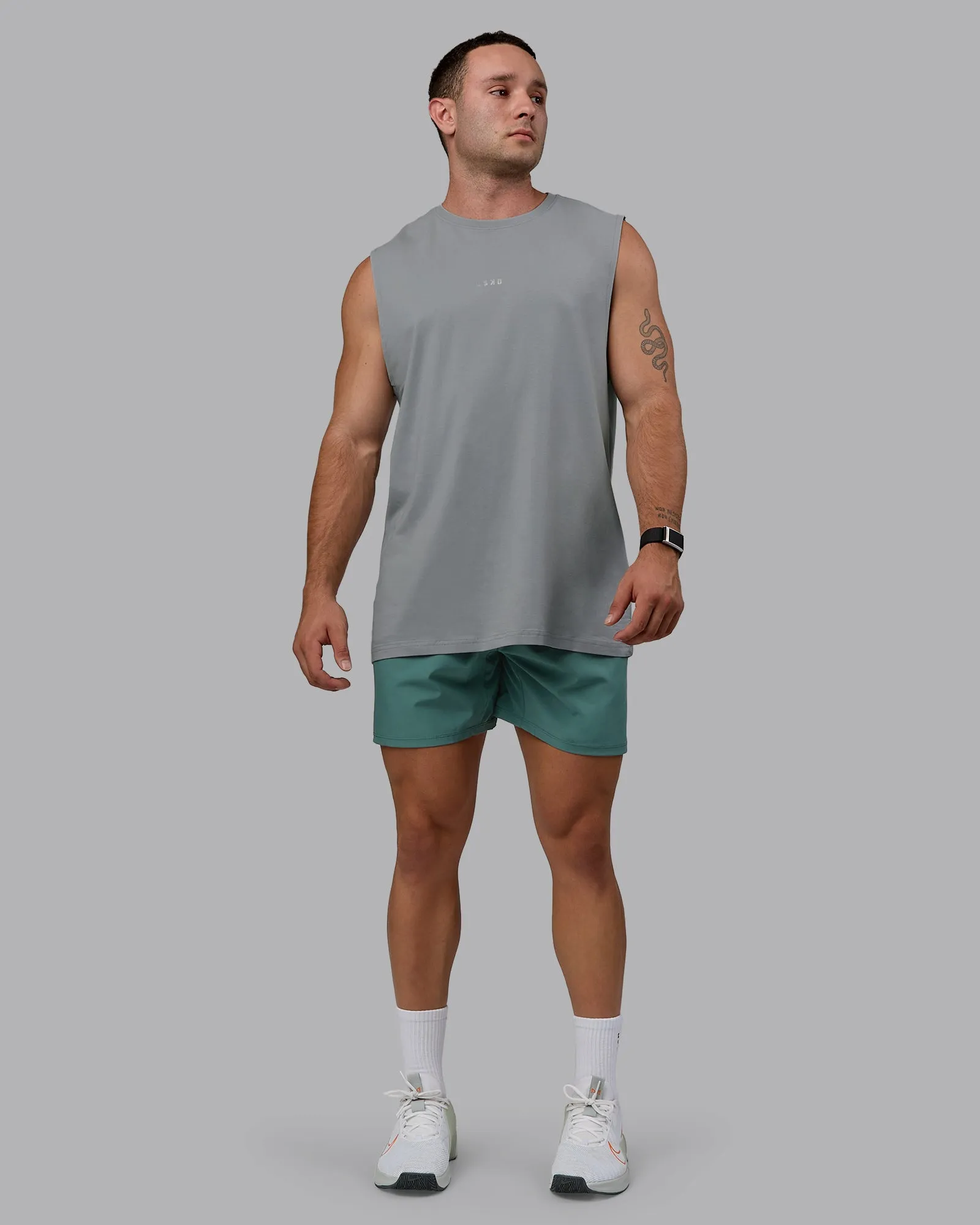 Base FLXCotton Tank - Circular Grey