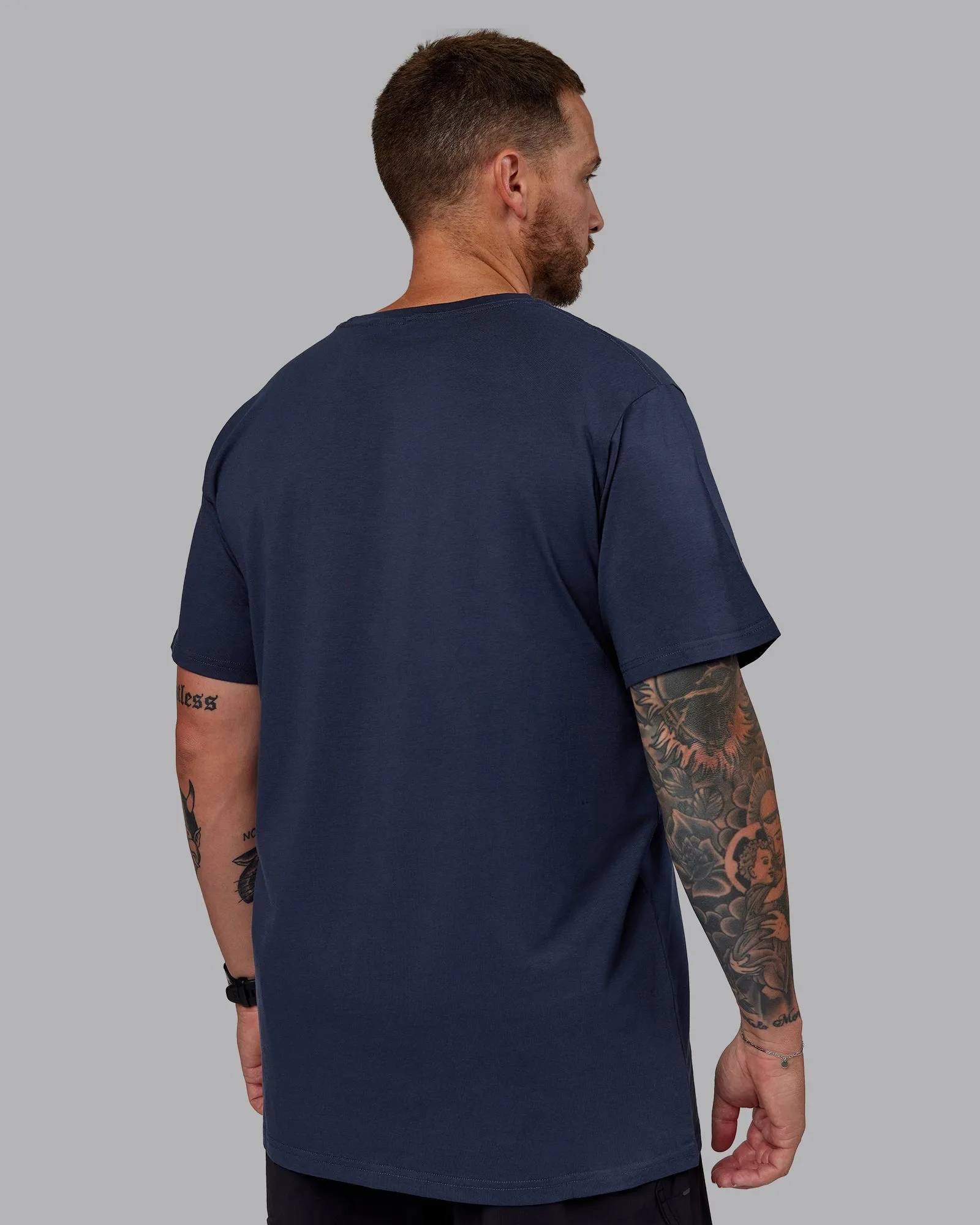 Base FLXCotton Tee - Future Navy