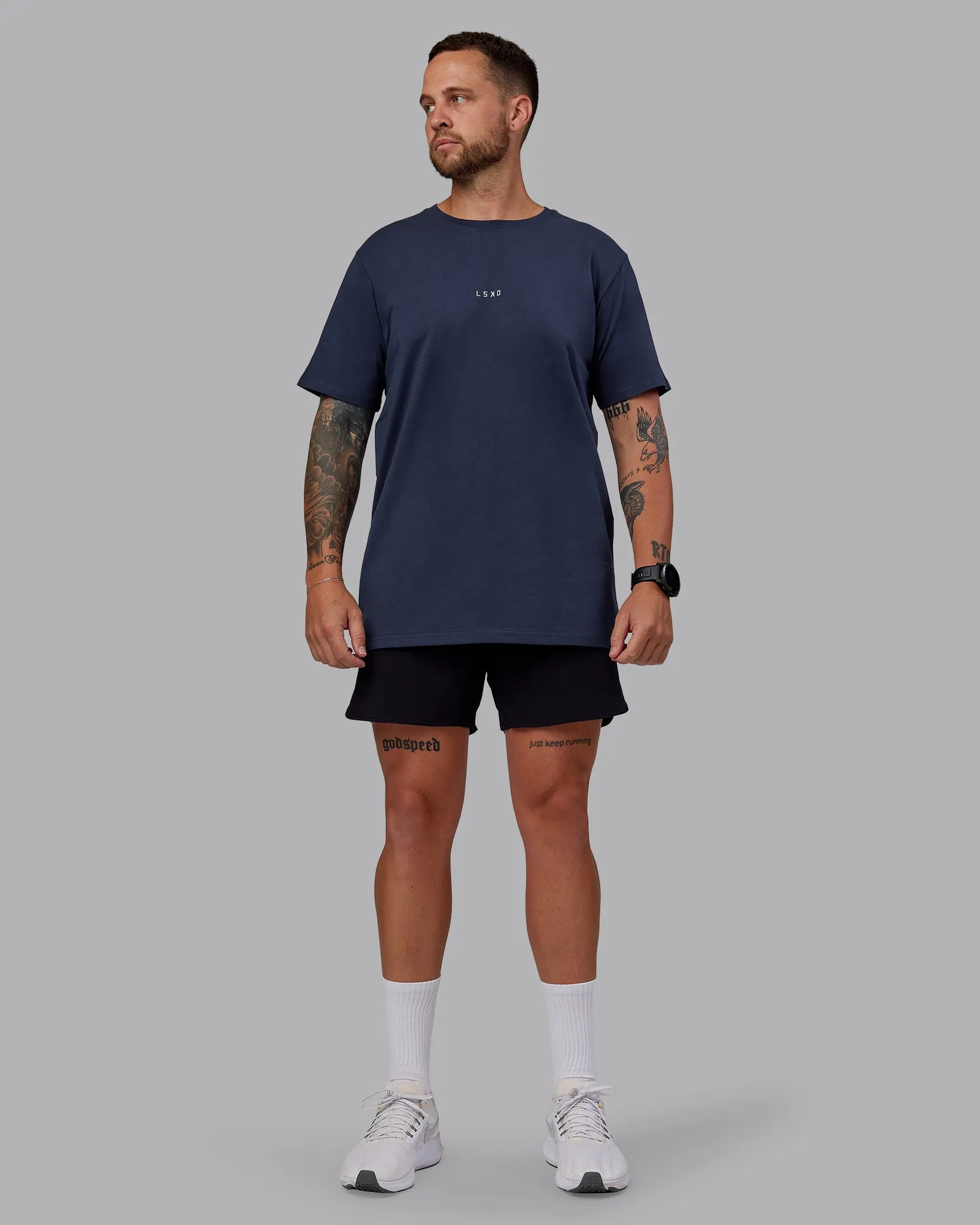 Base FLXCotton Tee - Future Navy