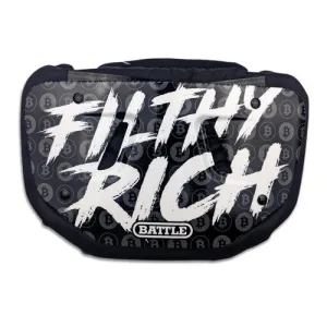 Battle "Filthy Rich" Football Back Plate