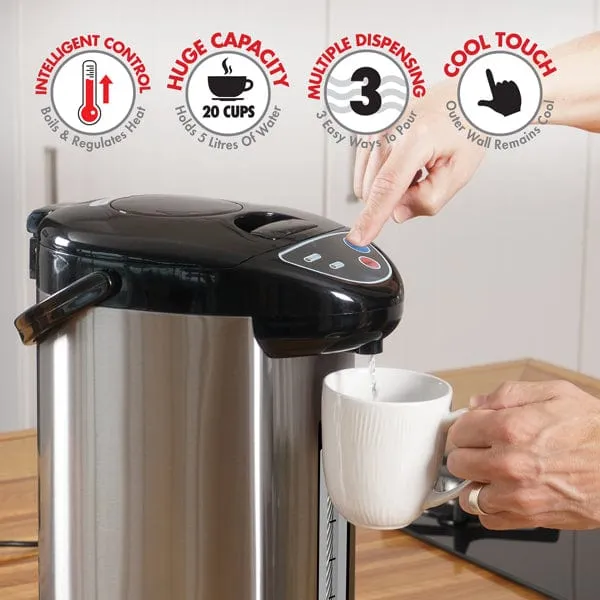Bennett Read Smart Flask 5L Hot Water Dispenser KTD156
