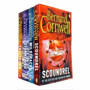 Bernard Cornwell Sailing Thrillers Collection 4 Books Set