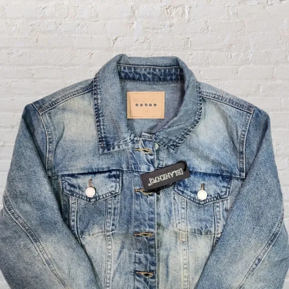 Blanknyc Raw Hem Denim Jacket