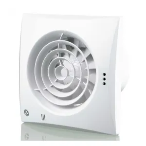 Blauberg CALM-100 Low Noise Energy Efficient Bathroom Extractor Fan Standard White - 4" 100mm