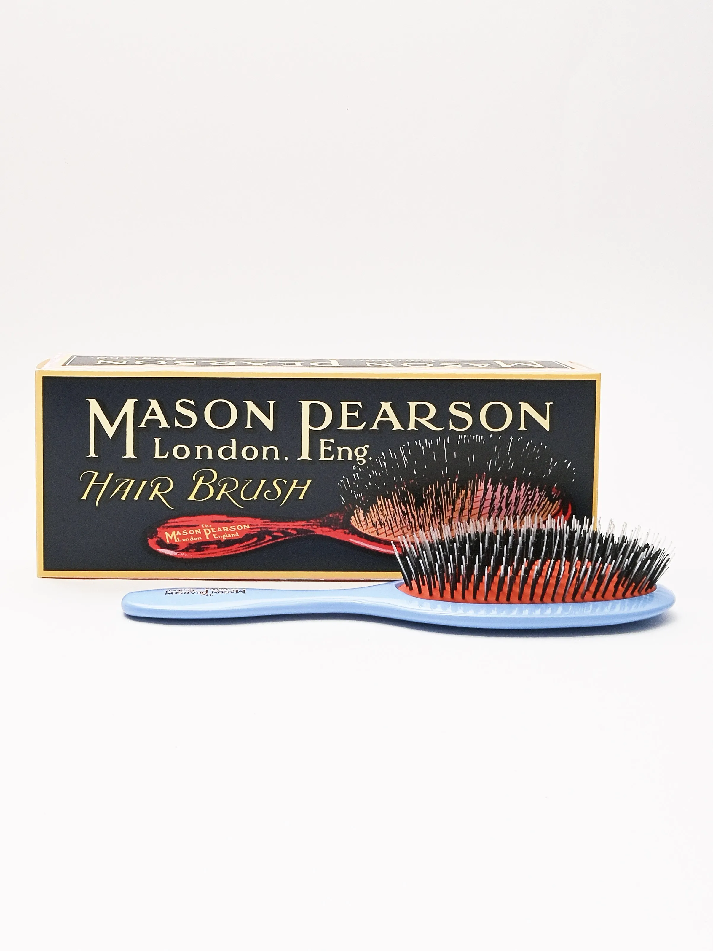 Blue Handy Bristle & Nylon Hair Brush