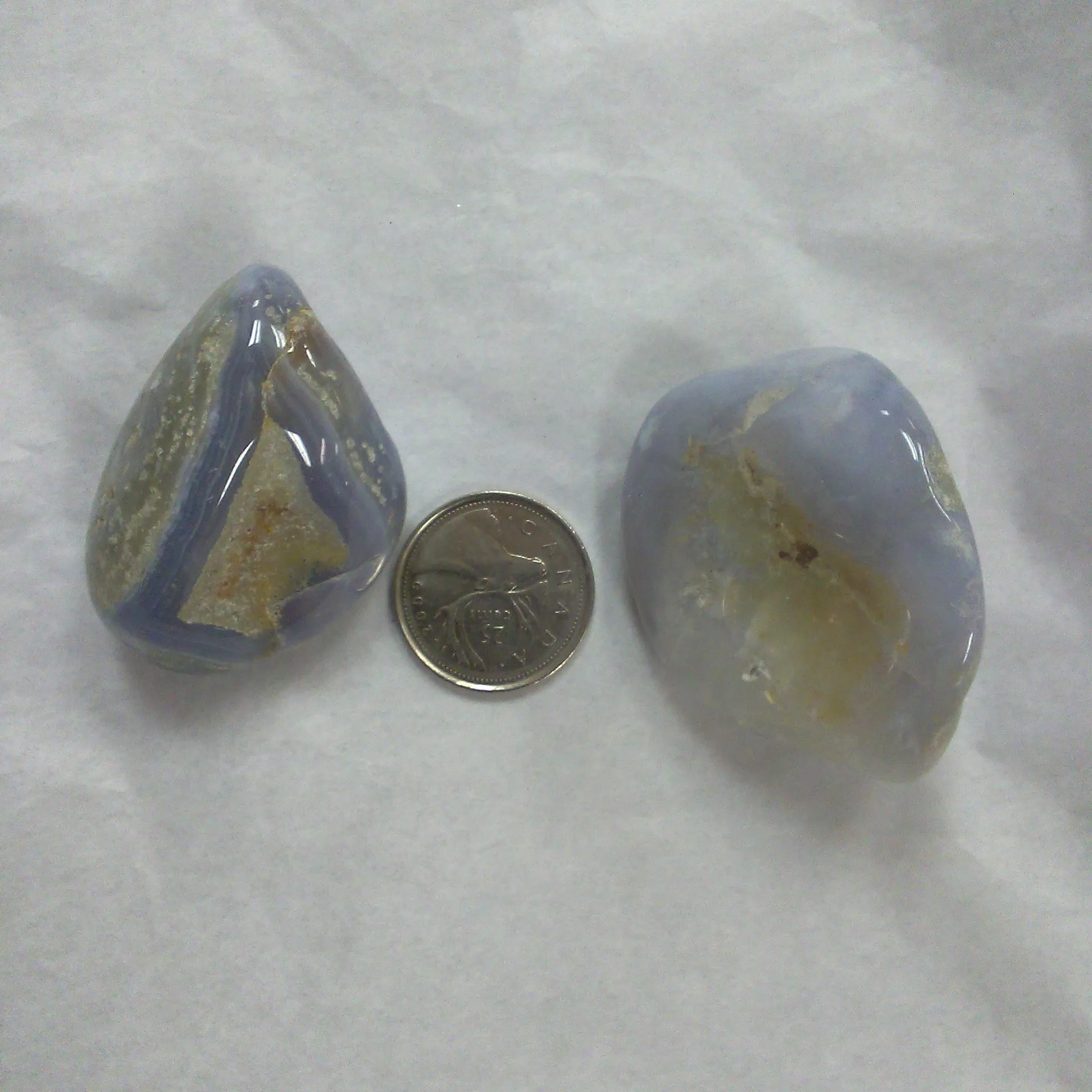 Blue Lace Agate Tumbles