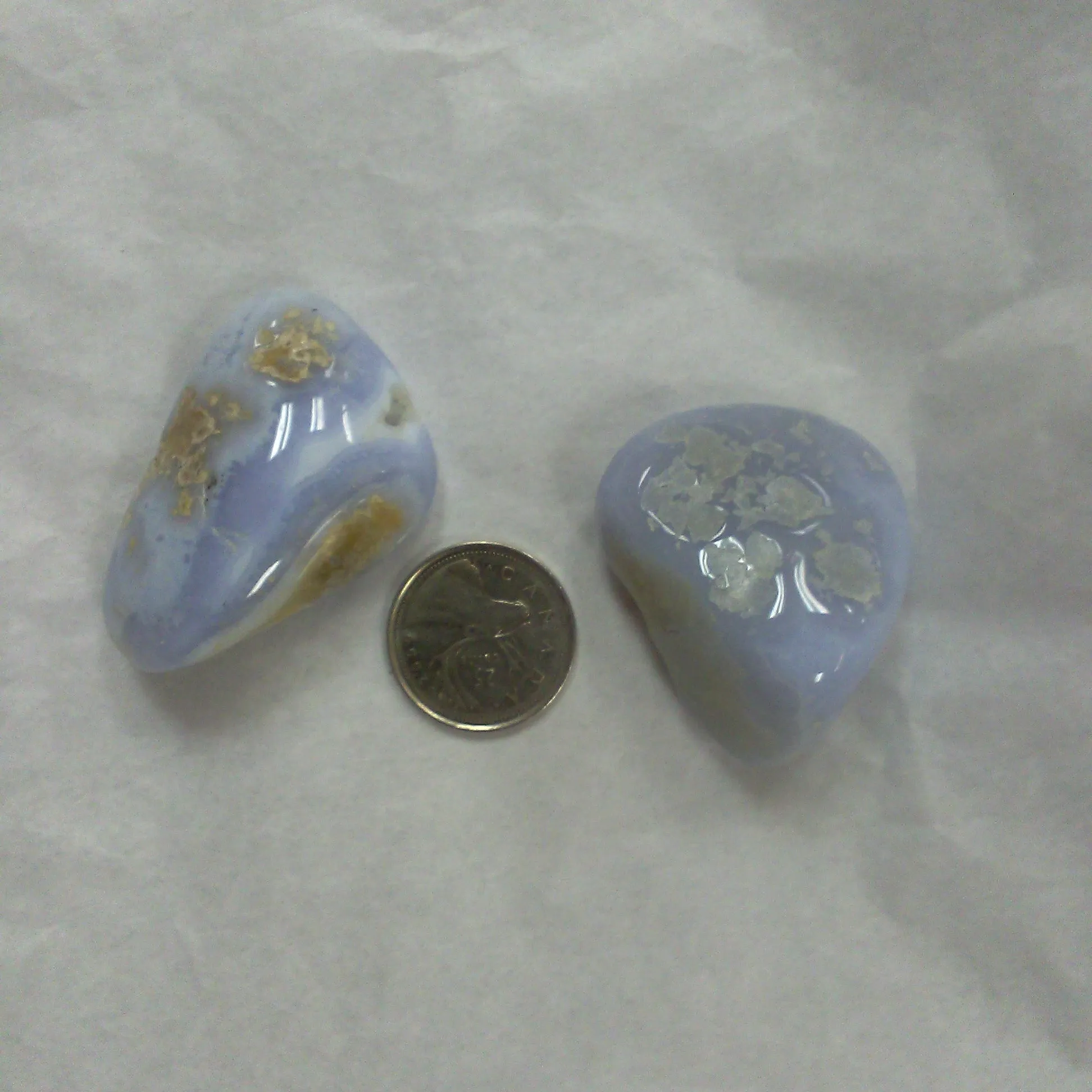 Blue Lace Agate Tumbles