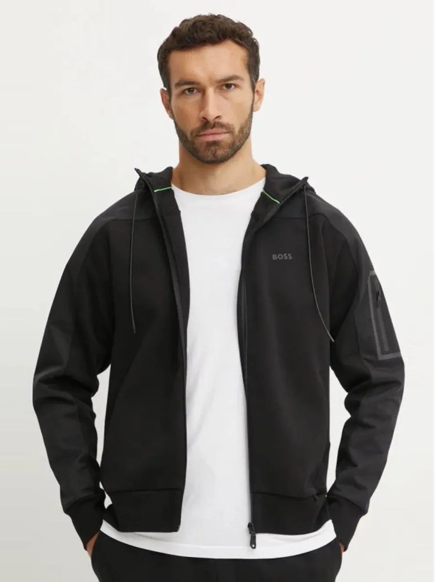 BOSS Hooded Sweatshirt - Sariq