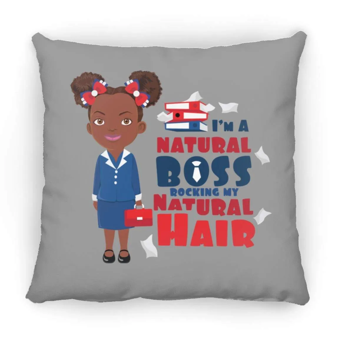 Boss Throw Pillow 16x16