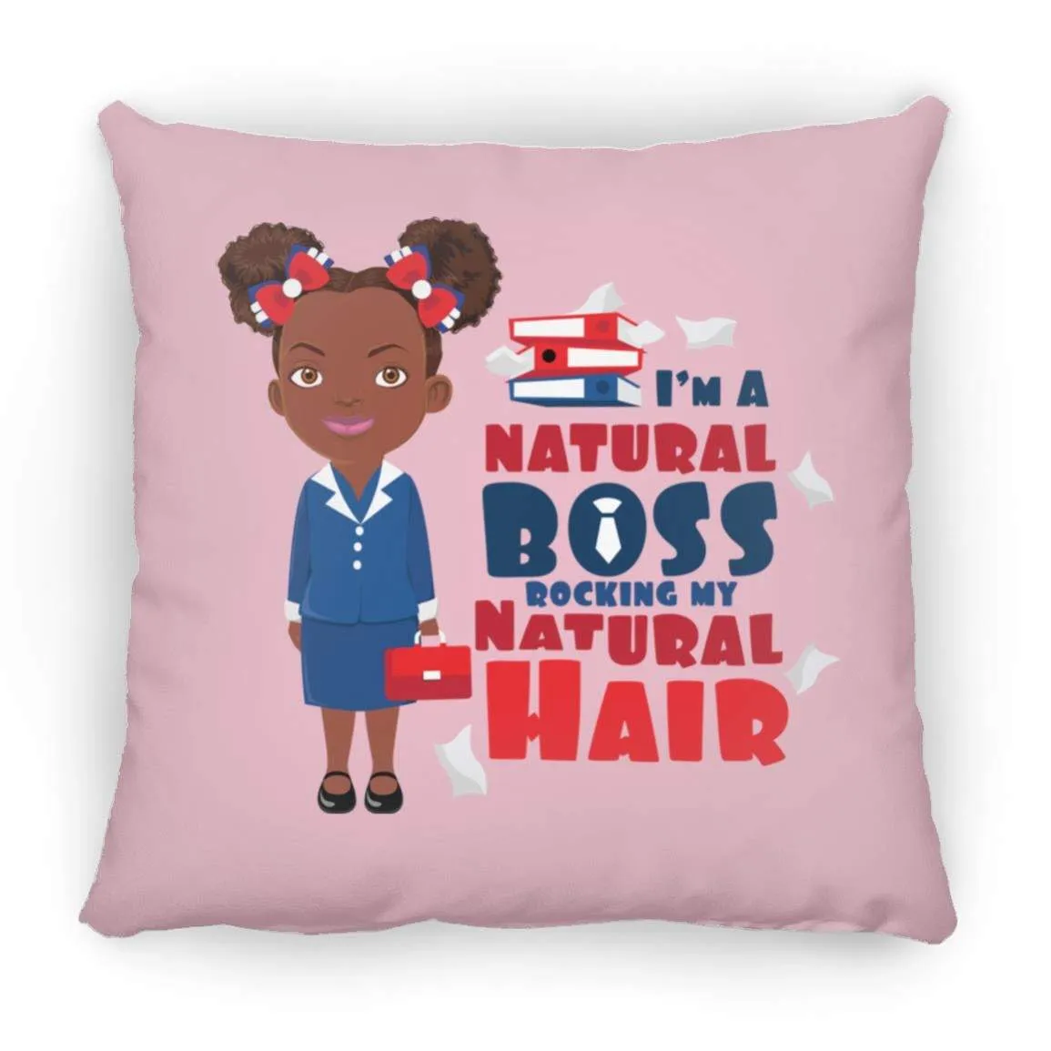 Boss Throw Pillow 16x16