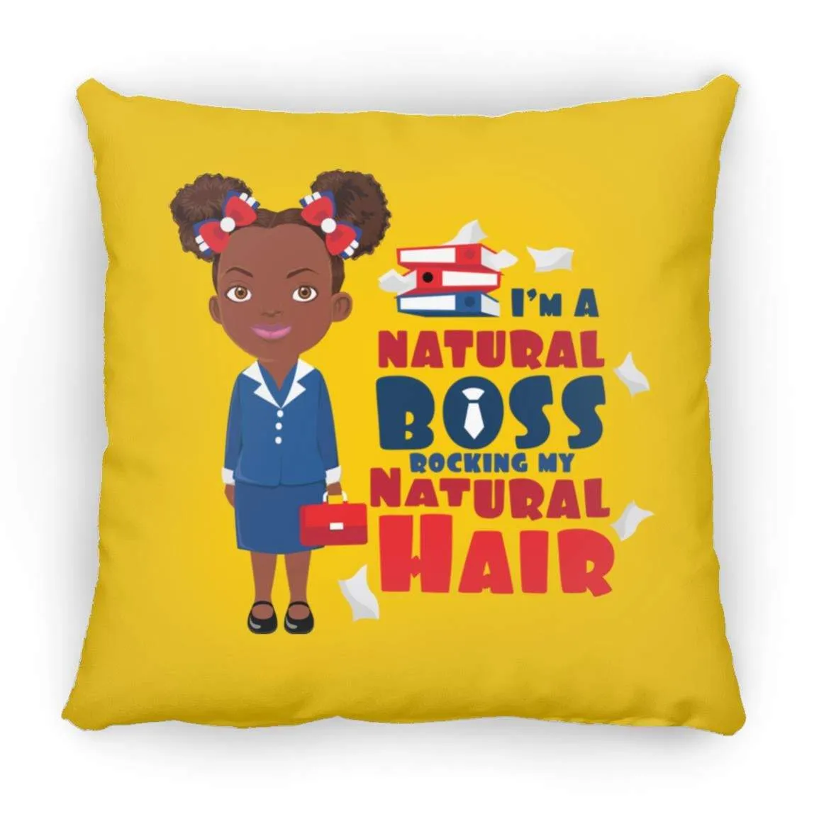 Boss Throw Pillow 16x16