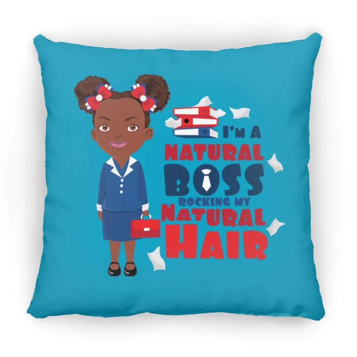 Boss Throw Pillow 16x16