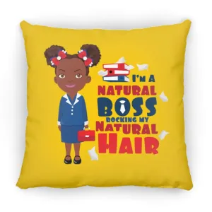 Boss Throw Pillow 16x16