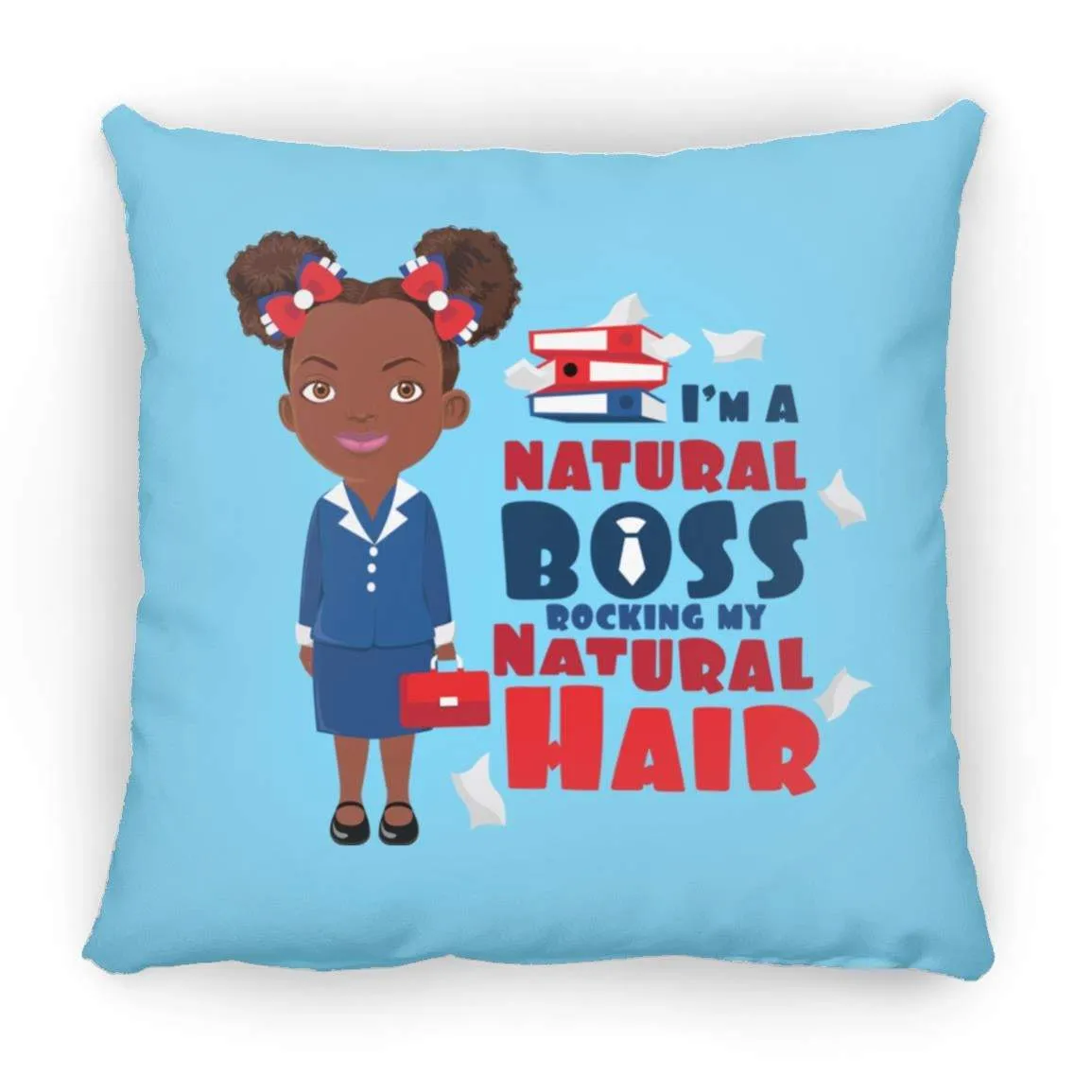 Boss Throw Pillow 16x16