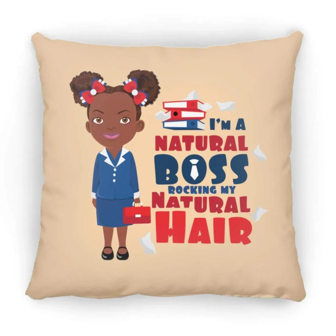 Boss Throw Pillow 16x16