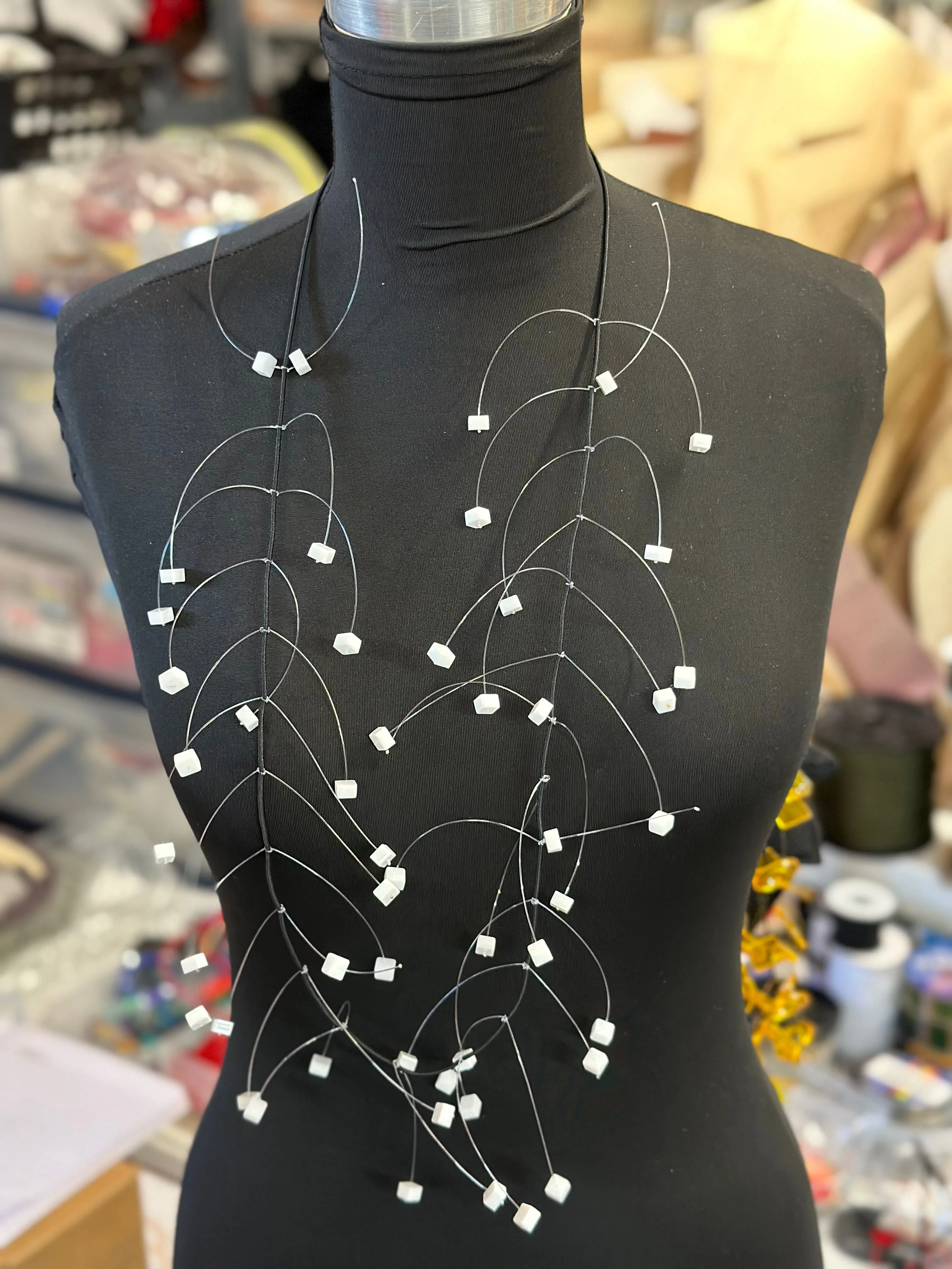 Boxy Drop Necklace Collection (12)