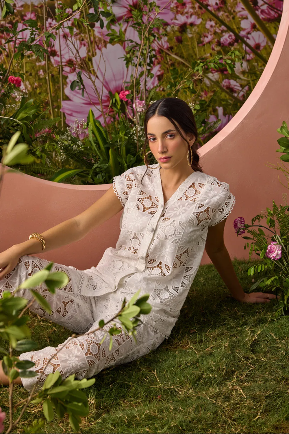 Boxy Lace Co-ord Set