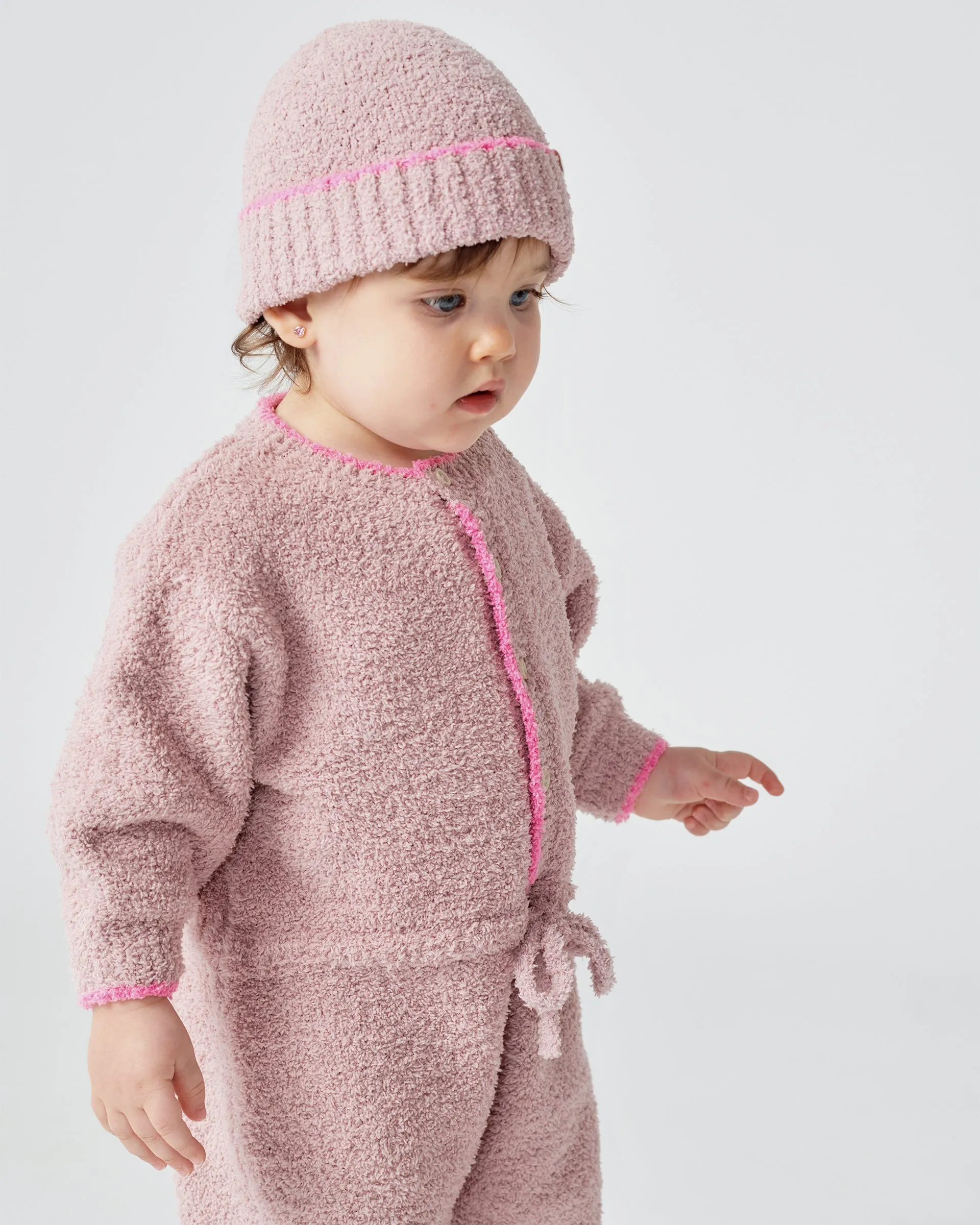 Boxy Long Sleeved Jumpsuit - Fuzzy