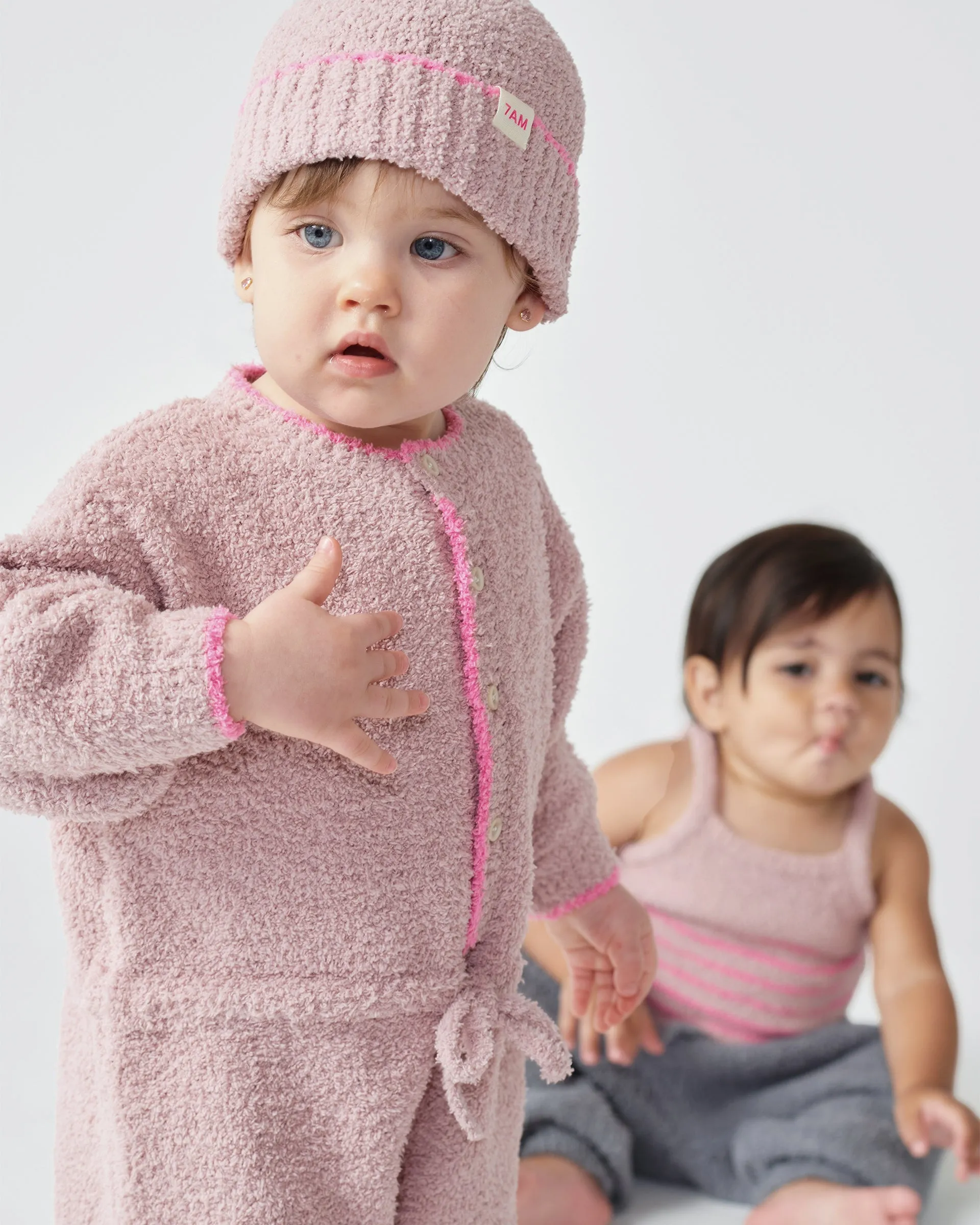 Boxy Long Sleeved Jumpsuit - Fuzzy