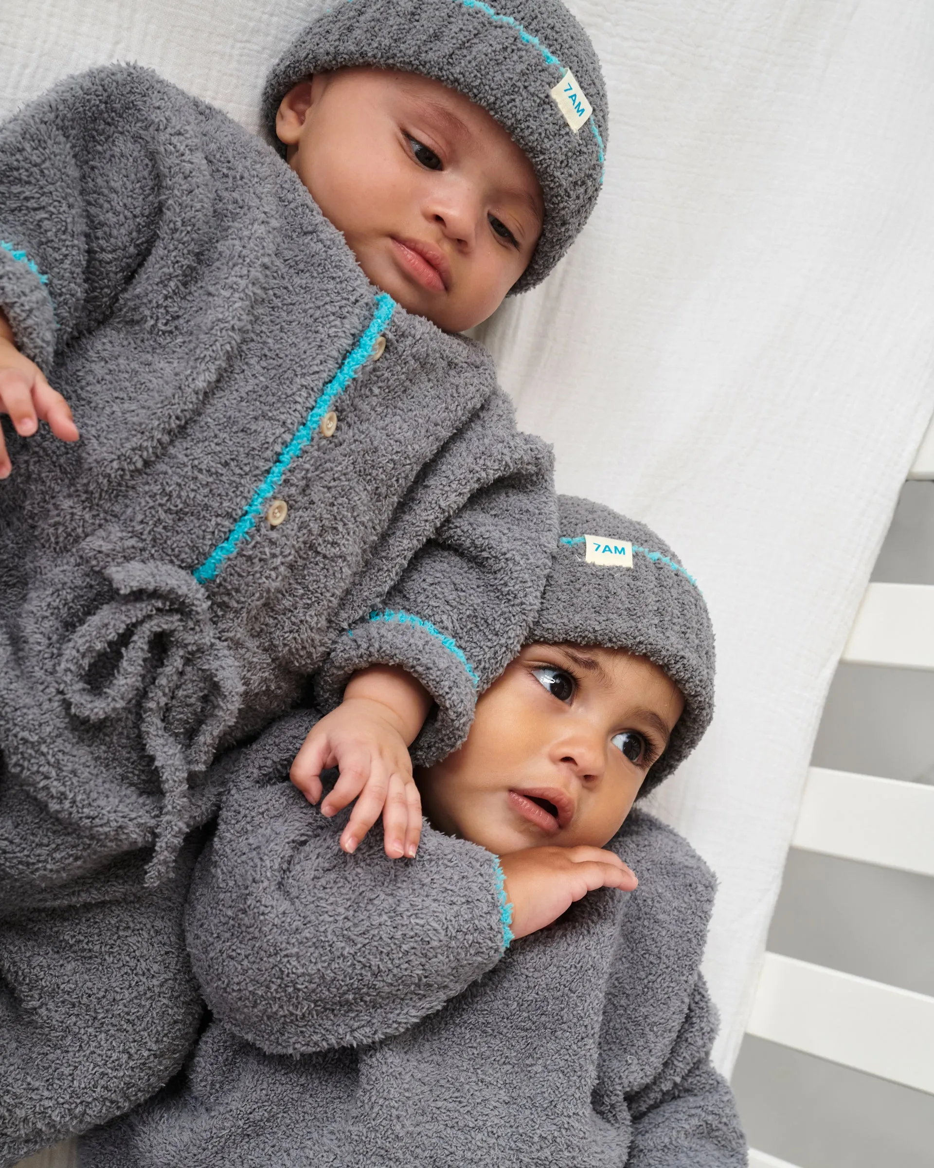 Boxy Long Sleeved Jumpsuit - Fuzzy
