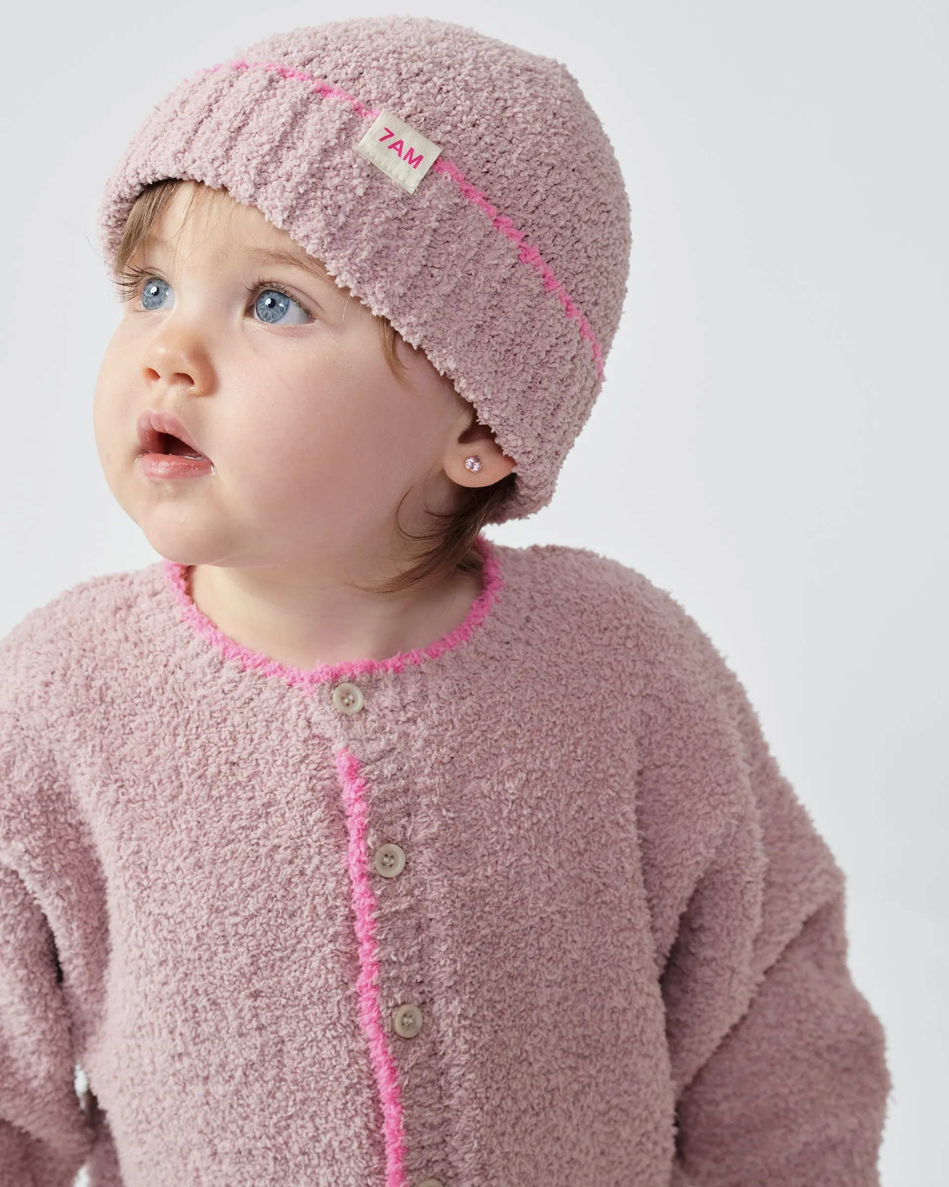 Boxy Long Sleeved Jumpsuit - Fuzzy