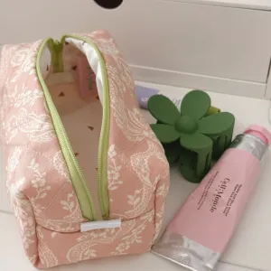 Boxy Pouch - Vintage Rose