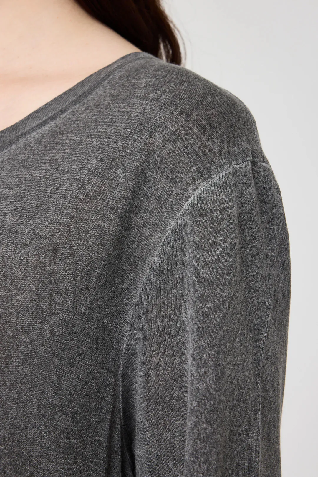 BOXY TEE - CHARCOAL