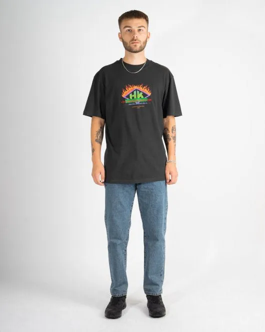 Boxy Tee - Faded Black
