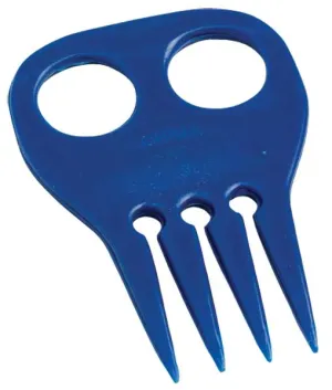 Braiding Aid Comb Blue