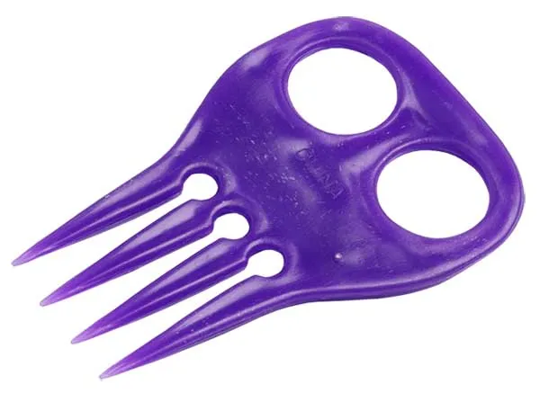 Braiding Aid Comb Purple
