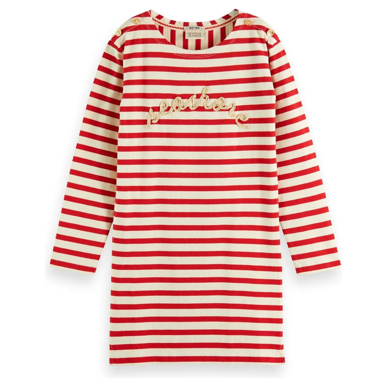 Breton Striped Sweat Dress