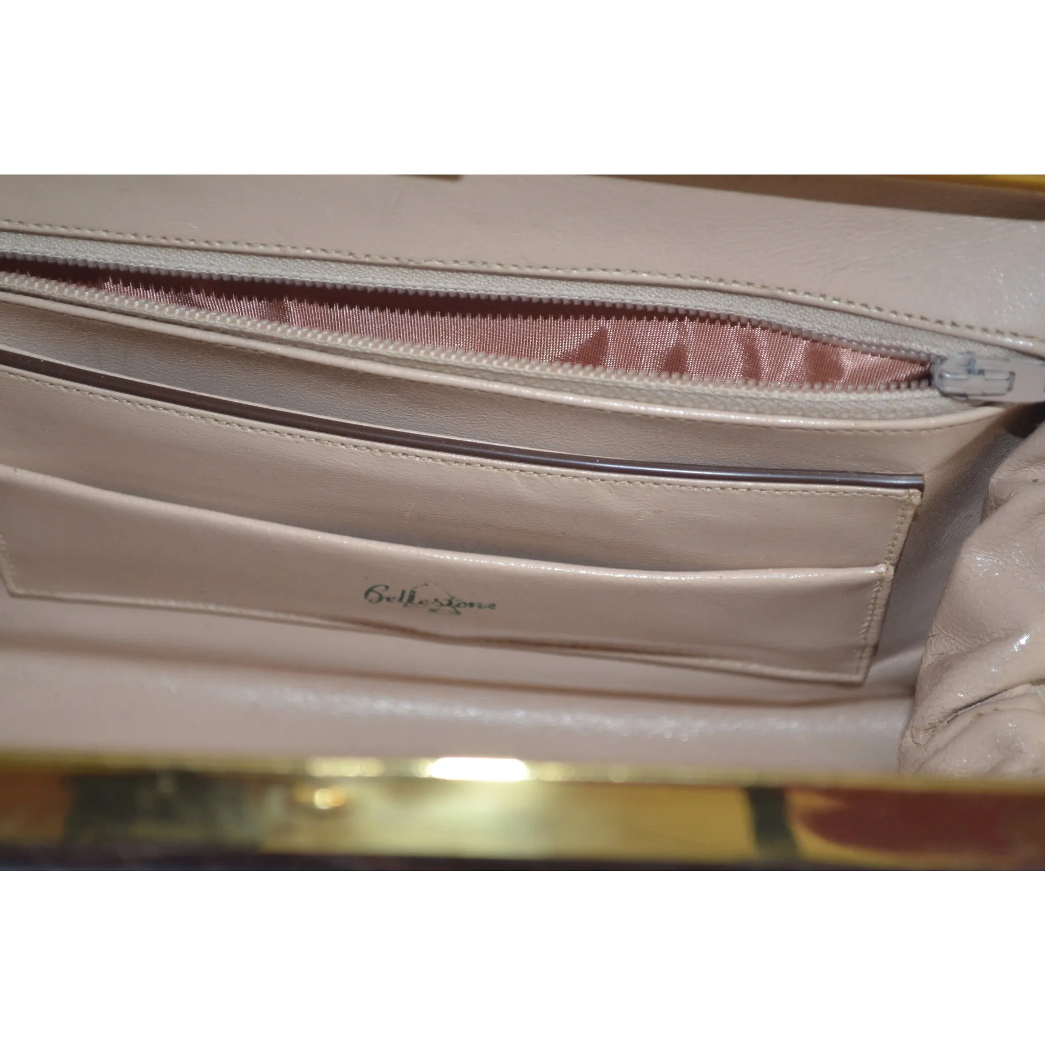 Brown Alligator Purse By Bellstone