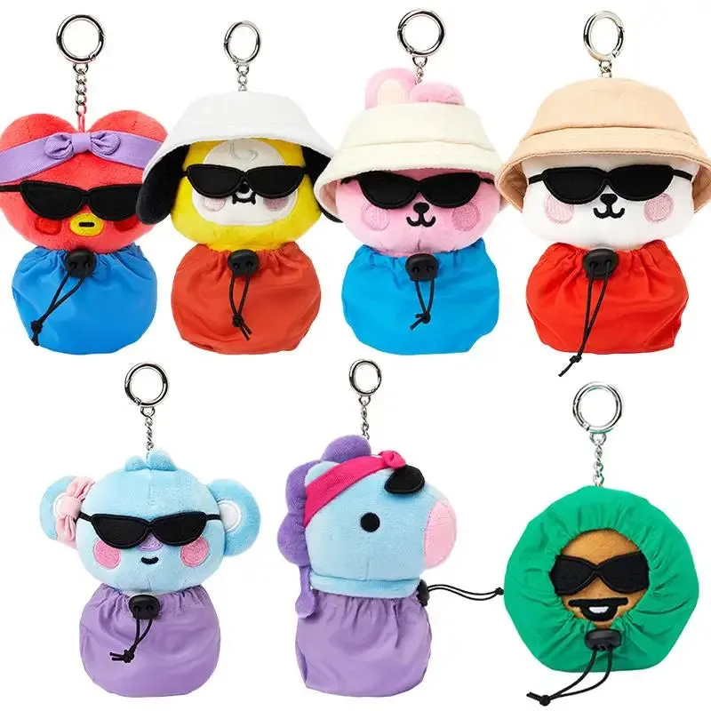 BT21 Keychain Travel Plushie Bag Pendant