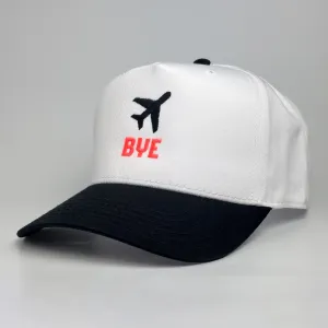 BYE - Black/White 2-Tone - Structured 5-Panel
