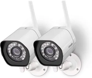 Camaras De Seguridad Para Exterior 1080P HD Wifi Inalambrica Con Vision Nocturna