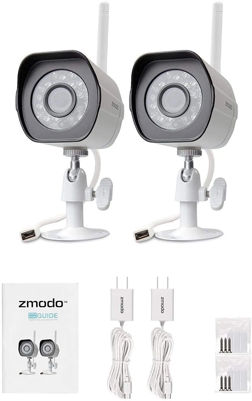 Camaras De Seguridad Para Exterior 1080P HD Wifi Inalambrica Con Vision Nocturna