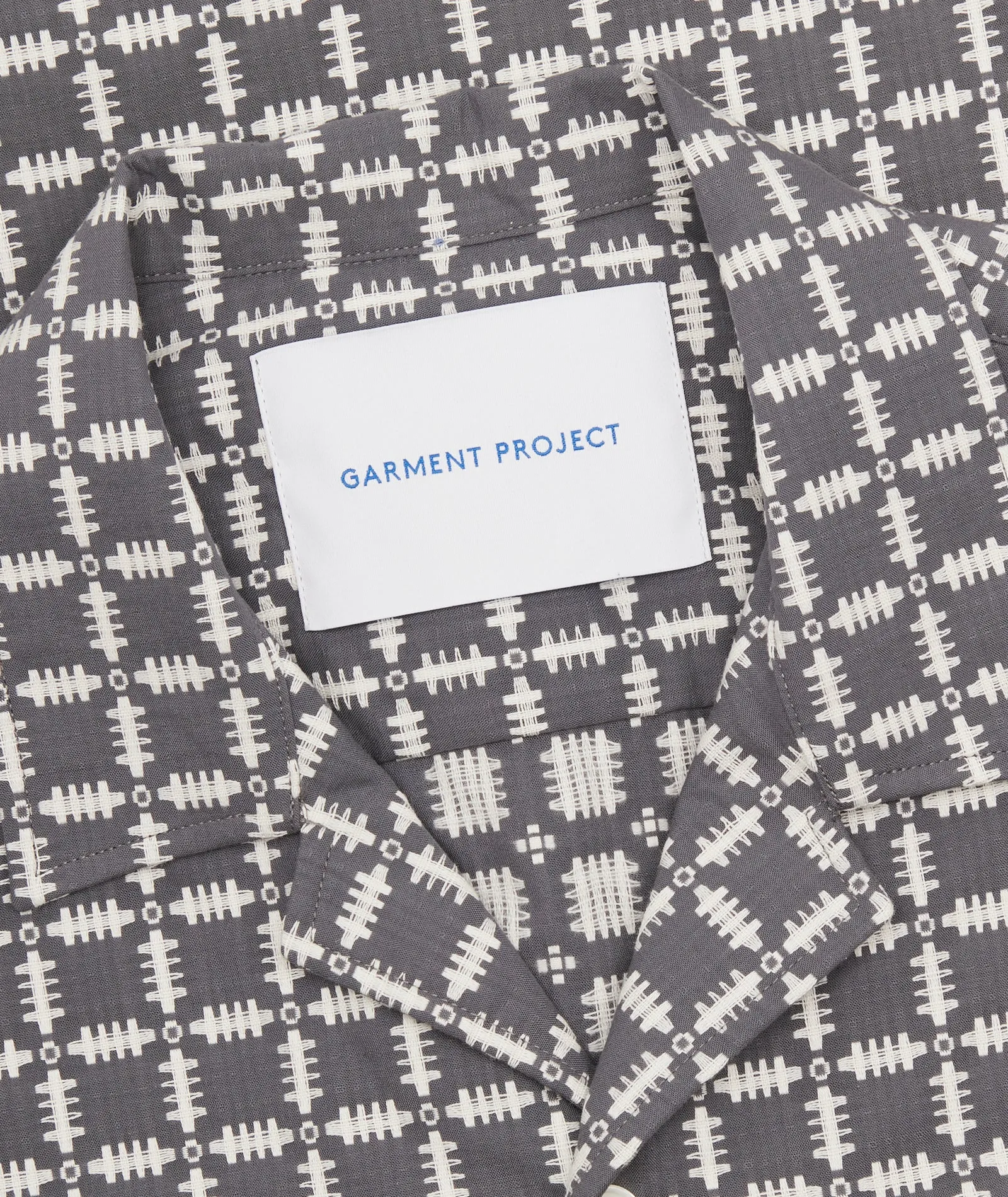 Camp Collar Shirt - Grey