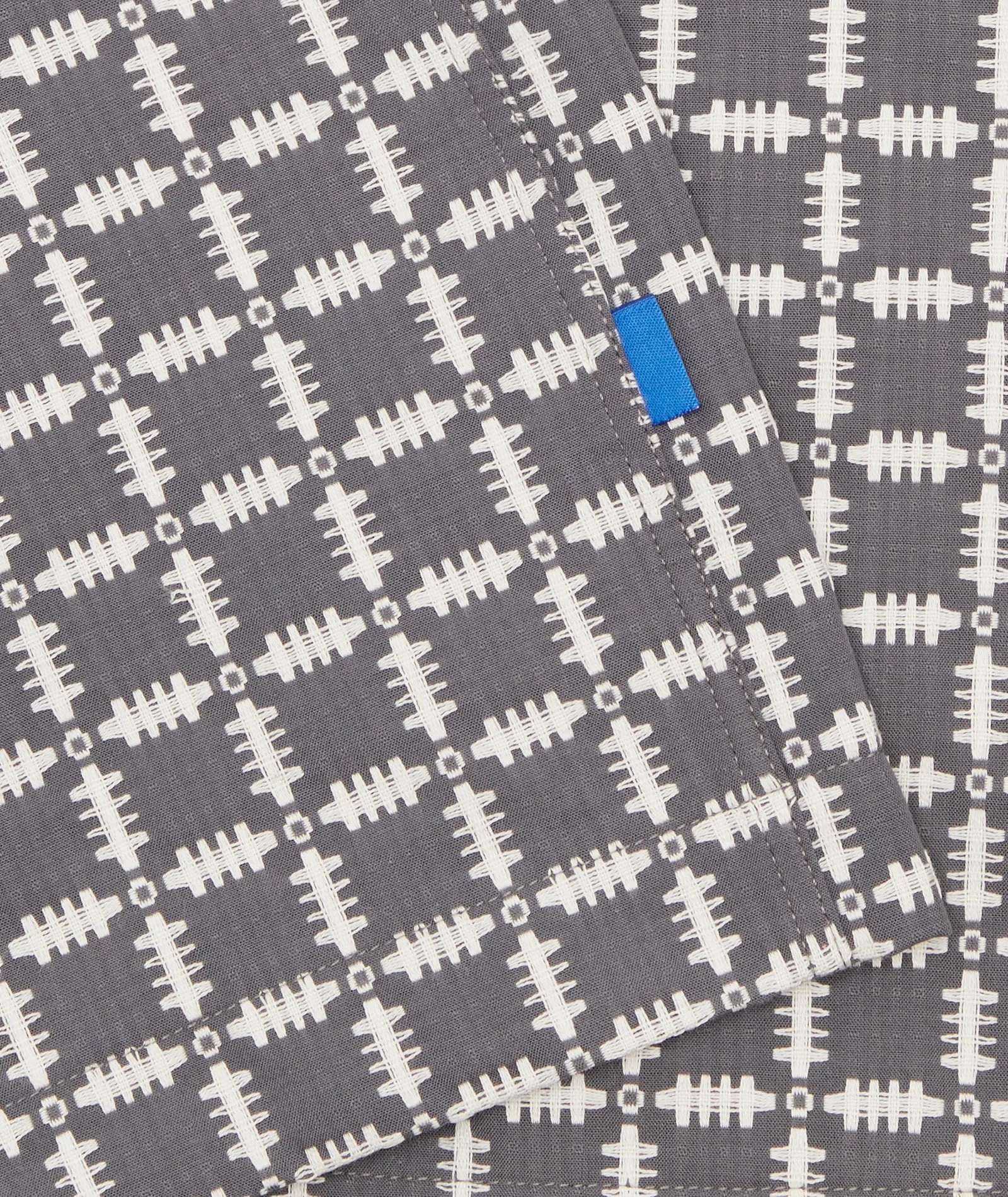 Camp Collar Shirt - Grey