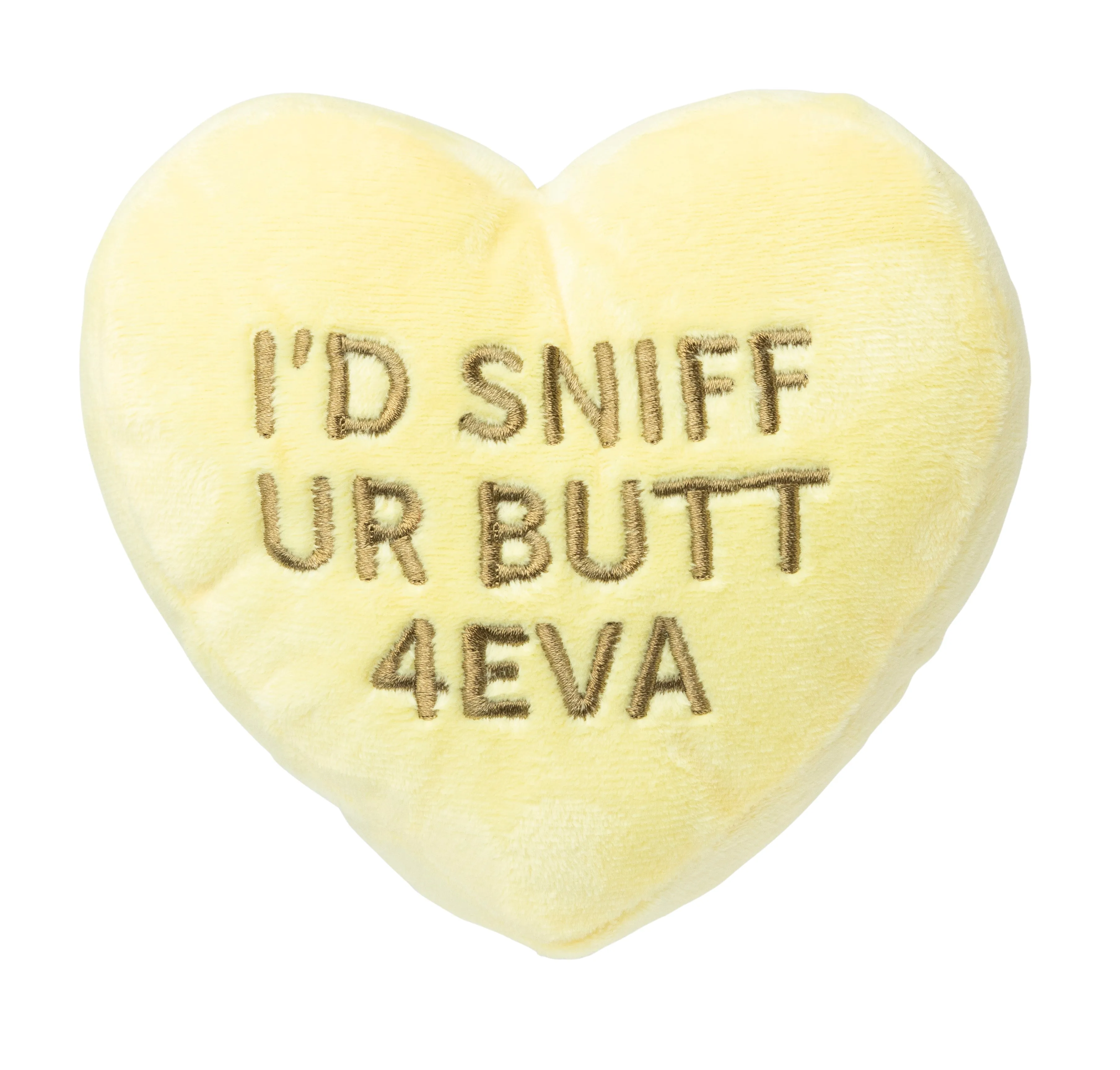 Candy Hearts 3 Pack Dog Toy