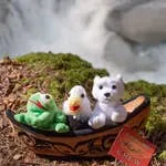 Canoe Plush Toy (Bill helin Collection)