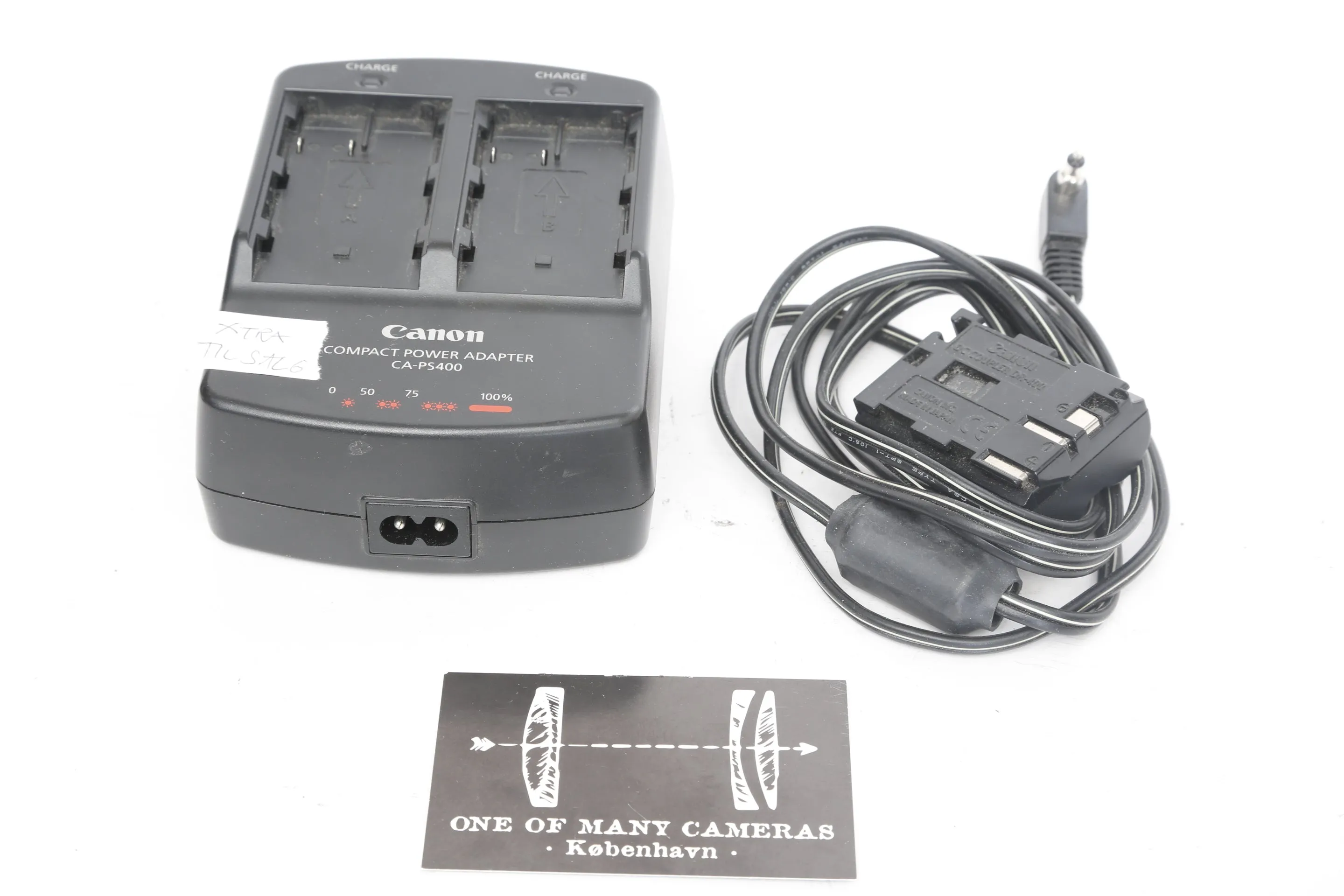 Canon Double Charger & Power Adaptor CA-PS400   Canon DC Coupler/5D/30D/400D