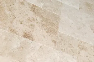 Cappuccino Marble Versailles Pattern Tiles, Polished (Sample)