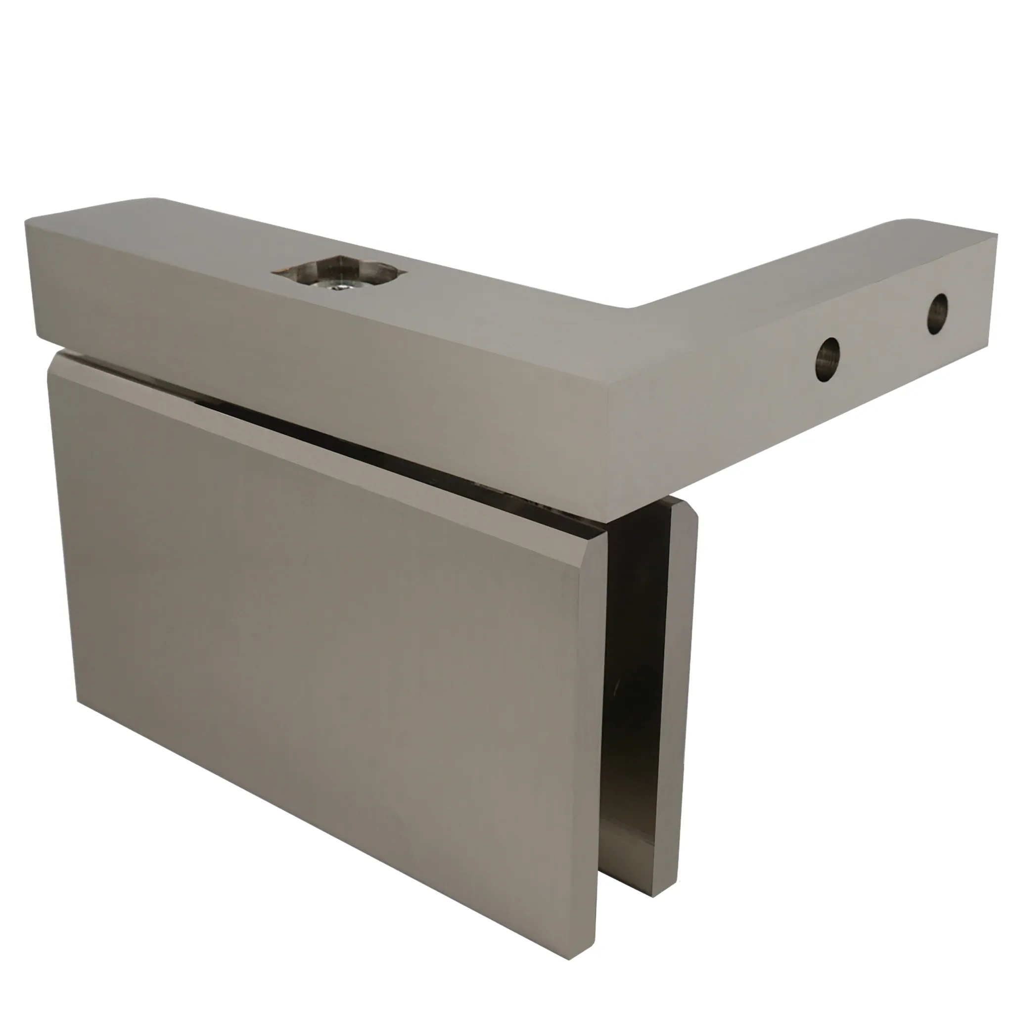 [CARA05R] GGH Cara Series - Square - Top or Bottom Pivot, Offset (Right) (CH, BN, MB)