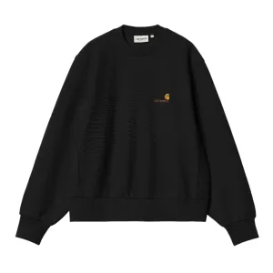 Carhartt WIP W' American Script Sweat Black