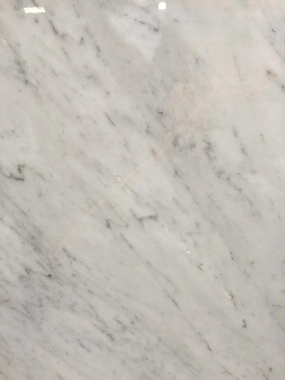 Carrara Marble Italian White Bianco Carrera 18x18 Marble Tile Polished