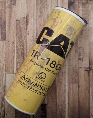 CAT oil filter tumbler