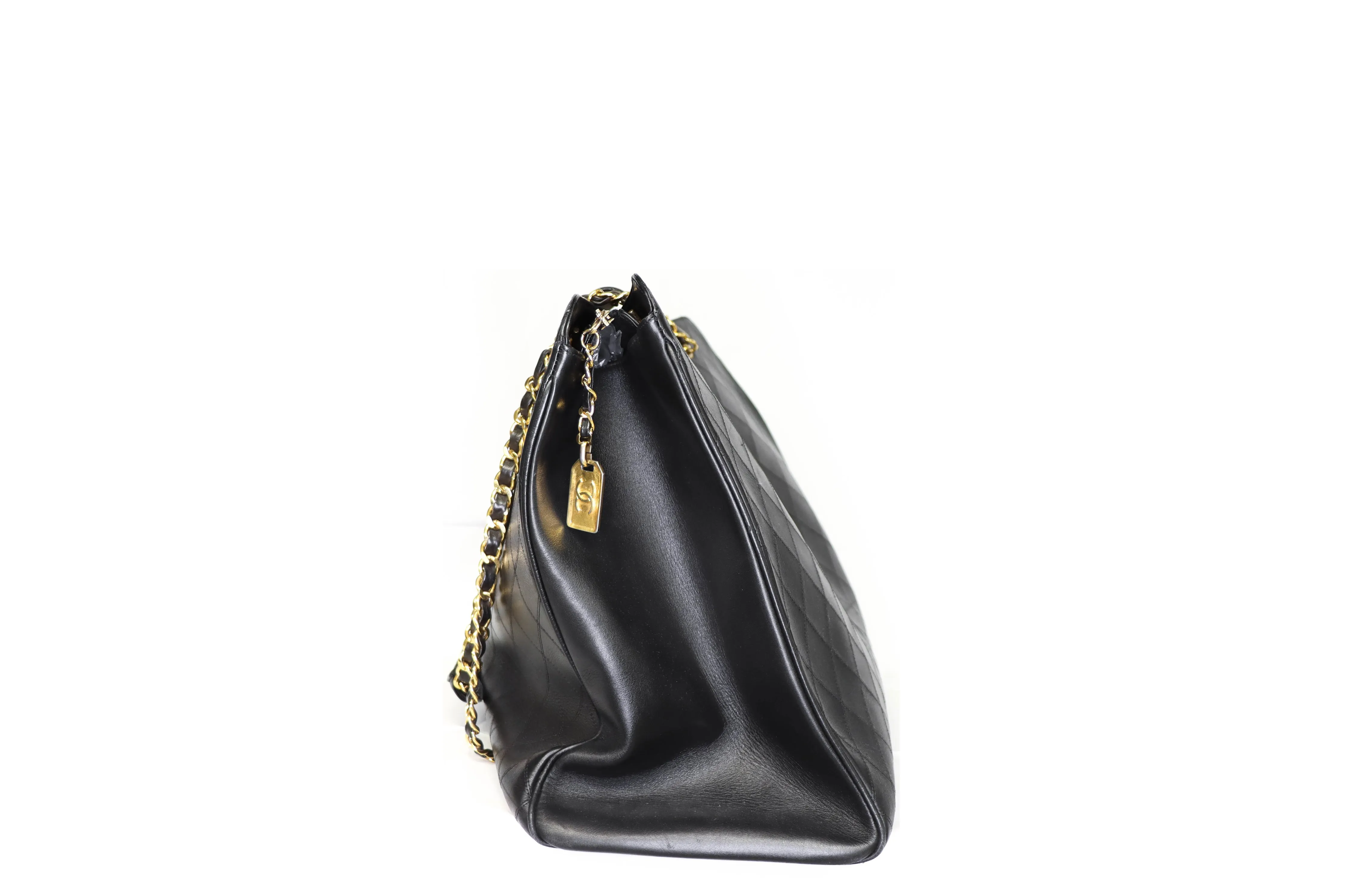 Chanel Lambskin Weekender Tote