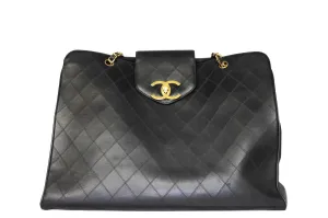 Chanel Lambskin Weekender Tote