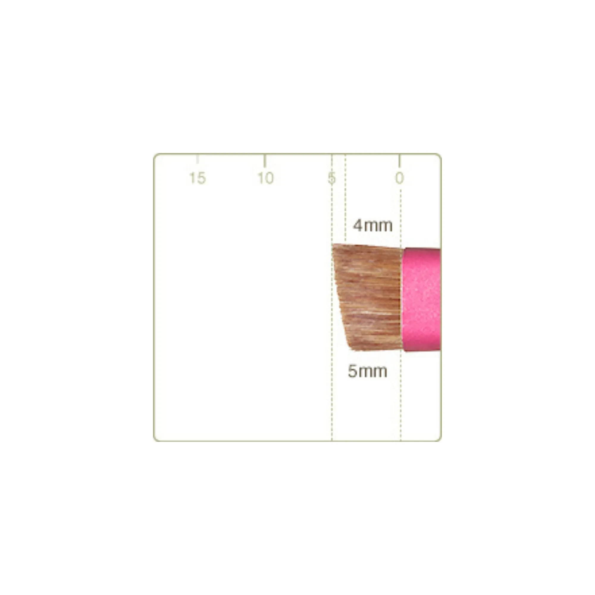 Chikuhodo AN-8 Eyebrow Brush, Anne Series